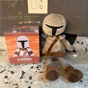 Scentsy Mandalorian Buddy Plush - Gray and Brown